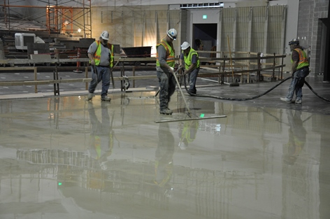 Gypcrete Floor Project