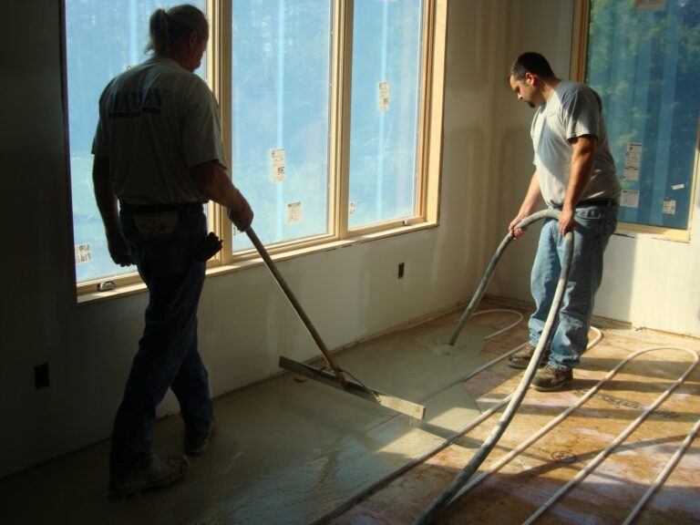 Residential Gypcrete Install