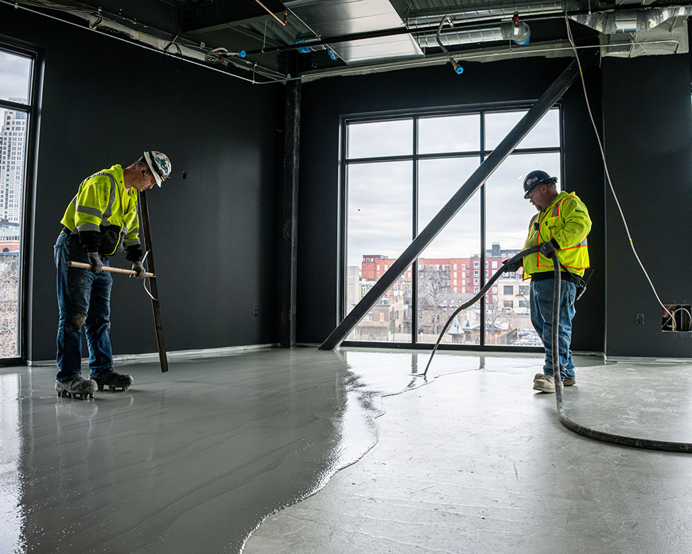 Red Lake Nation College Maxxon and Floor Technologies VersaTop Installation