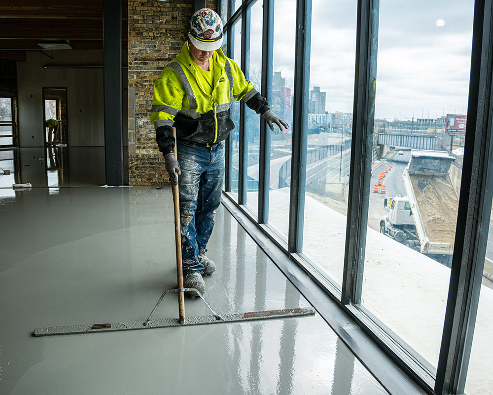 Red Lake Nation College Maxxon and Floor Technologies VersaTop Installation